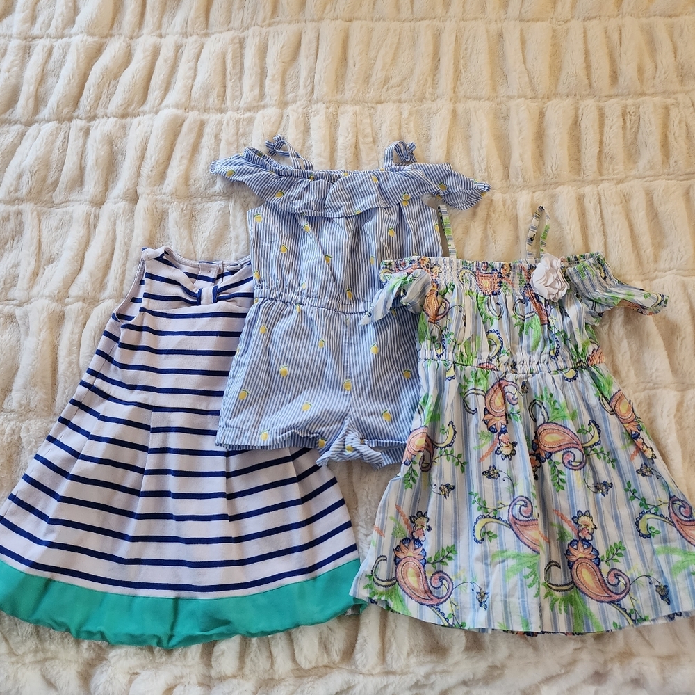 Janie and Jack bundle dresses and jumper